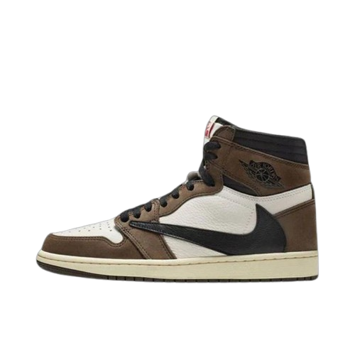 Travis Scott Jordan 1 reps brown/white – CNFans sneaker batch