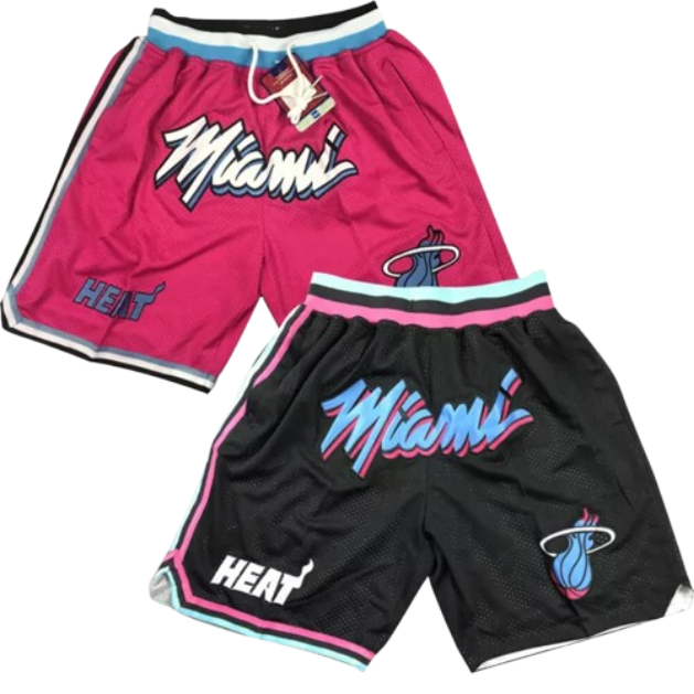 Miami Heat replica basketball shorts – CNFans rep sportswear