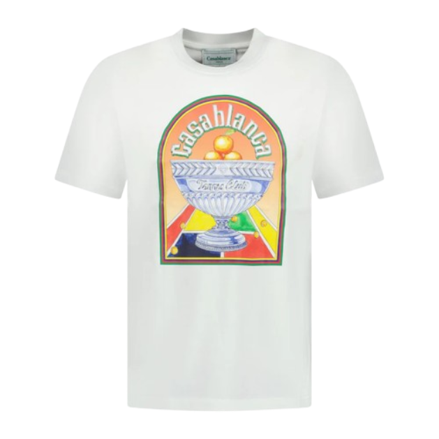 Casablanca rep tee with colorful print – CNFans clothing agent